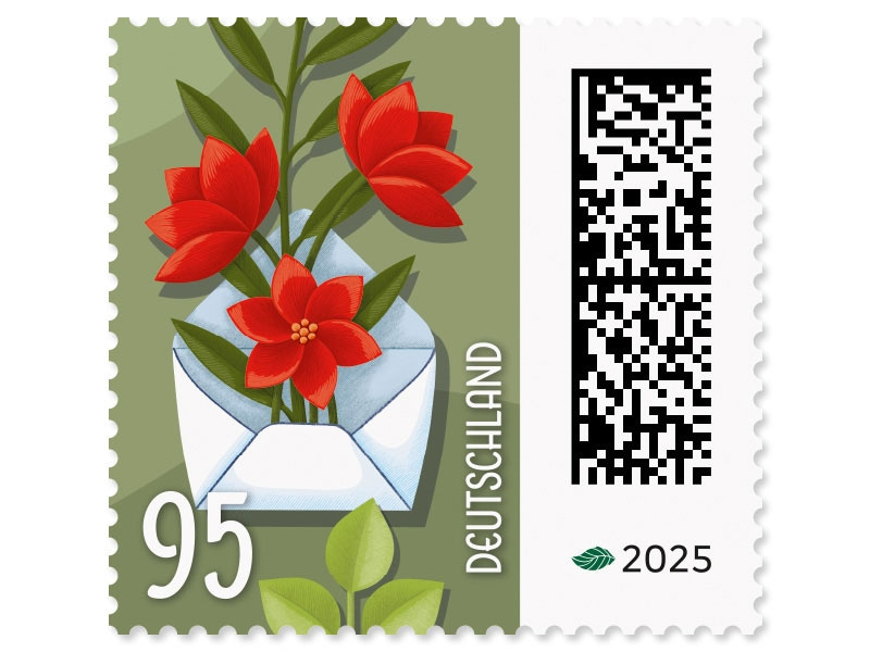 Deutsche Post Briefmarke 95 Cent